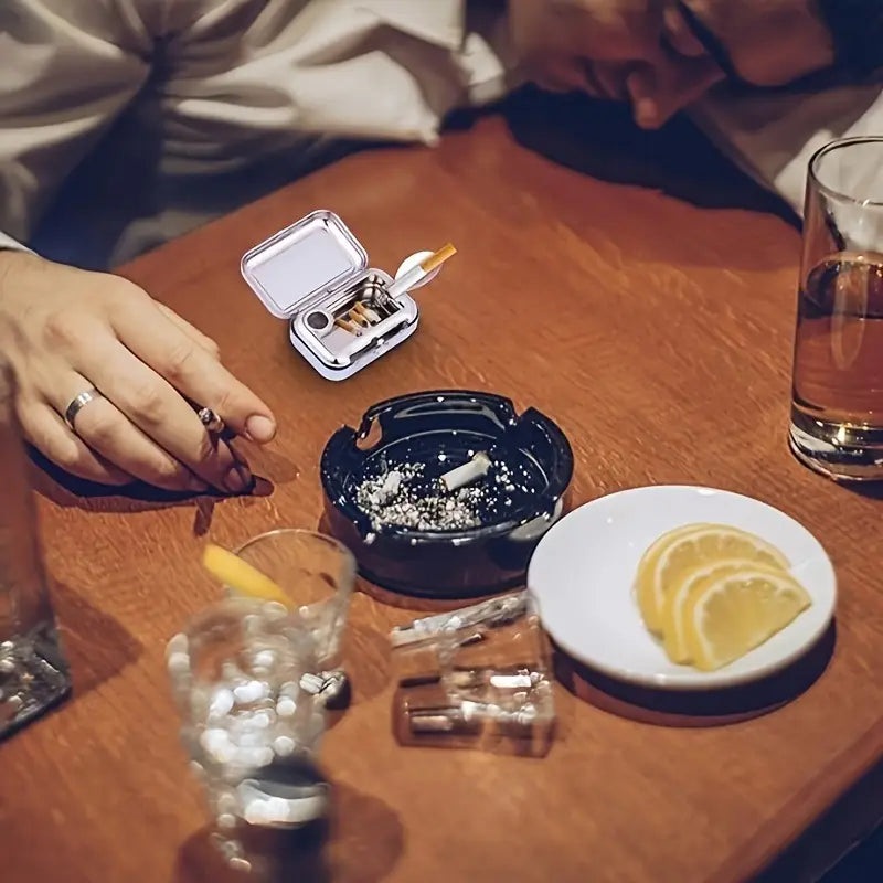 Cendrier de Poche Métallique