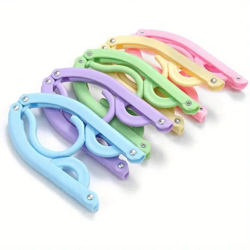 LOT DE 10 CINTRES PLIABLE 4-en-1