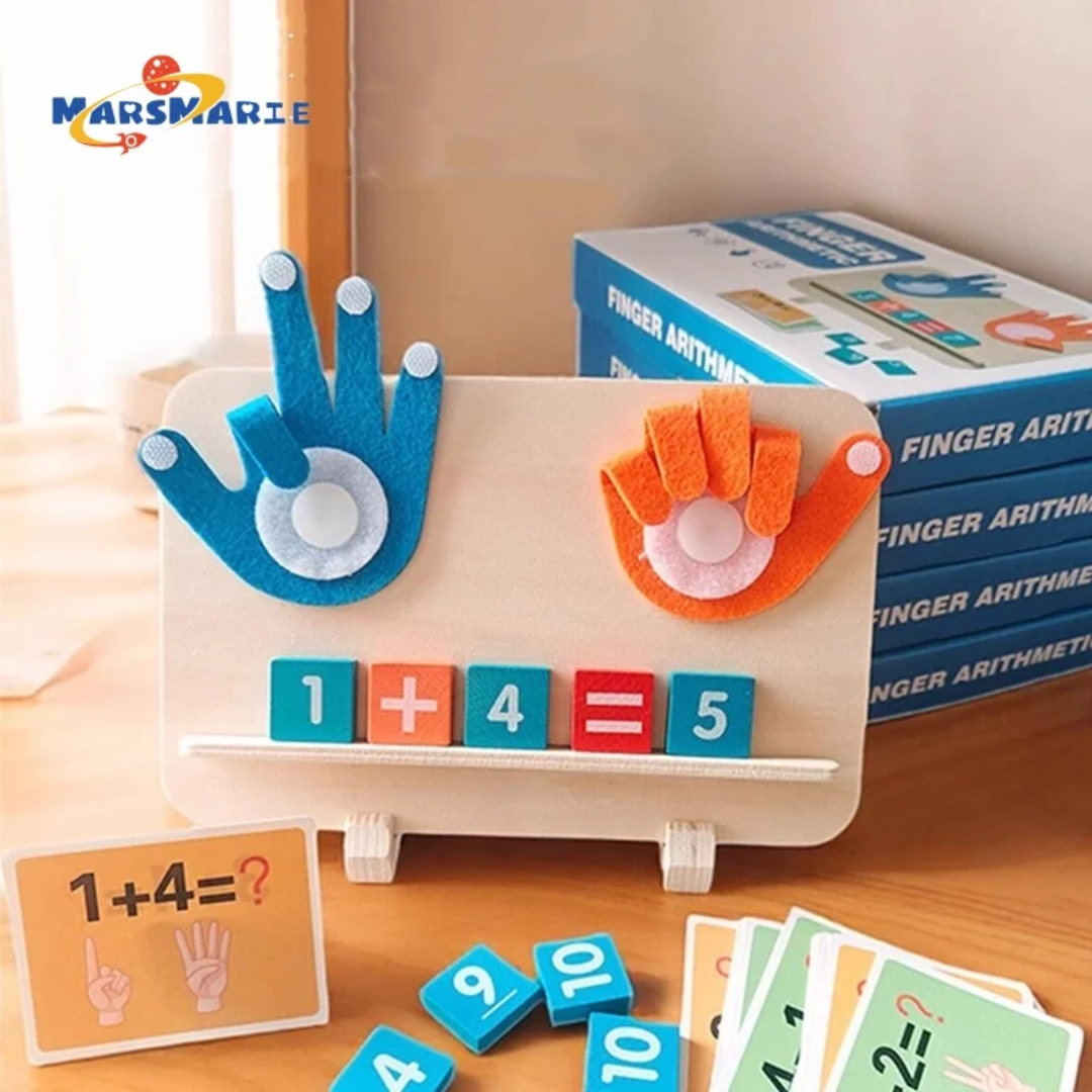 Jeu de calcul en bois pour enfants