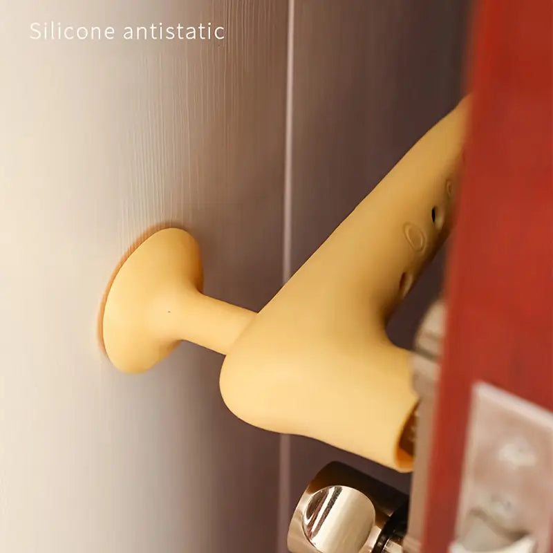4 Pièces Protecteurs de Poignée de Porte en Silicone