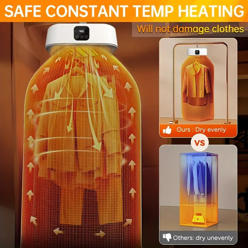 Sèche-linge Électrique Pliable haute puissance