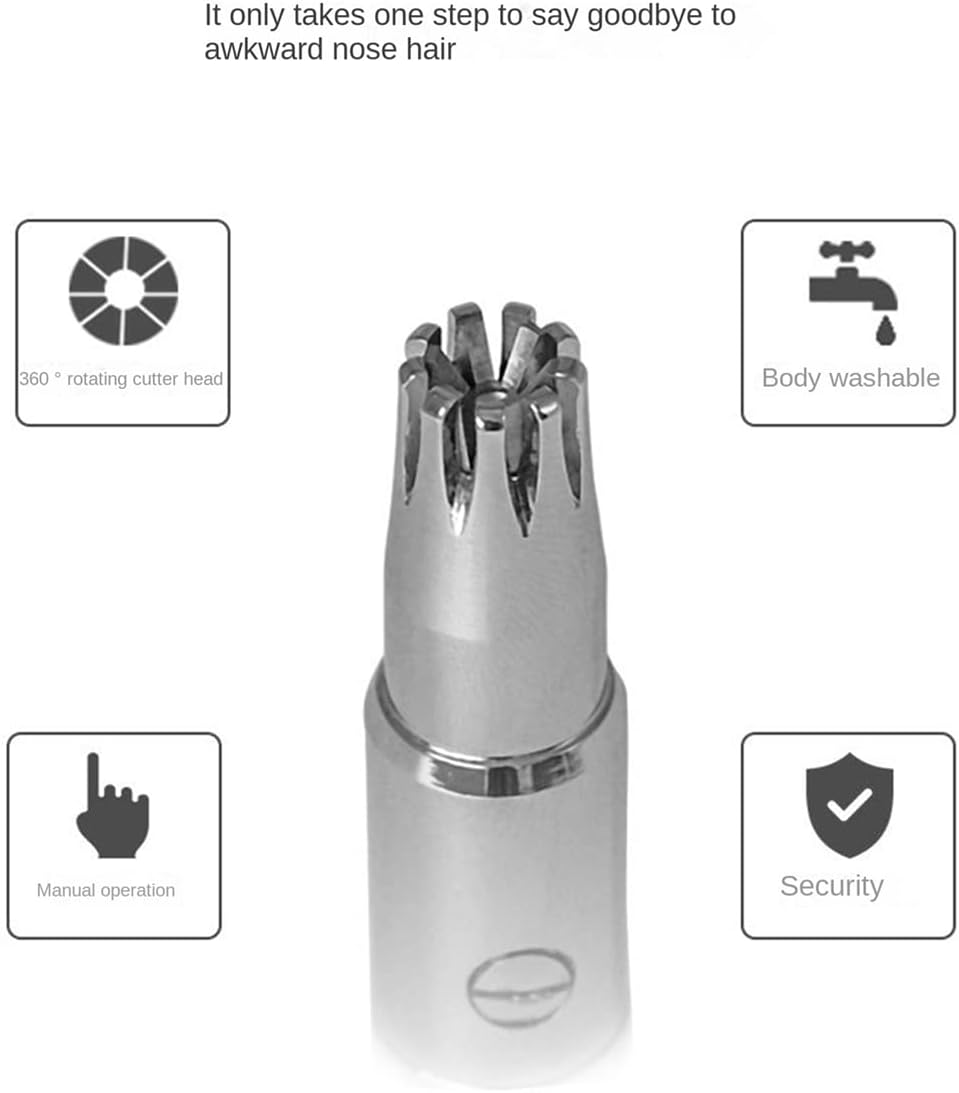 Coupe-Poils Premium Nez & Oreilles | Acier Inoxydable