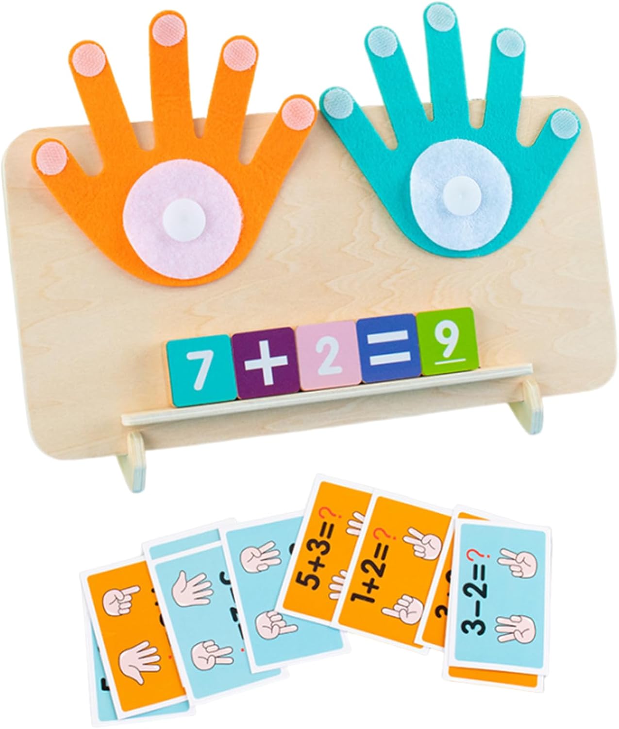 Jeu de calcul en bois pour enfants