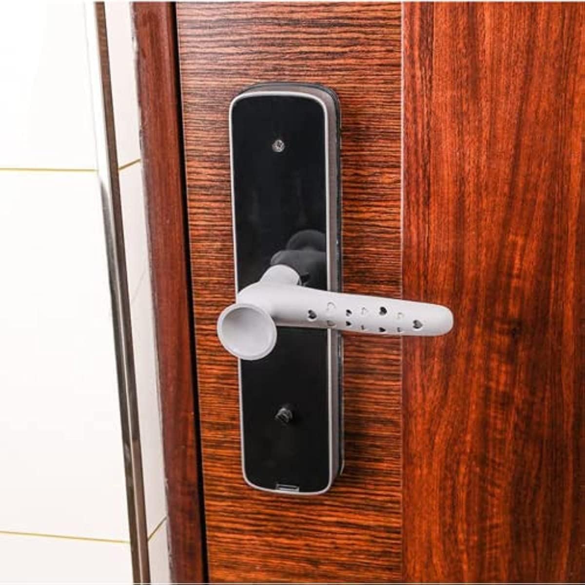 4 Pièces Protecteurs de Poignée de Porte en Silicone