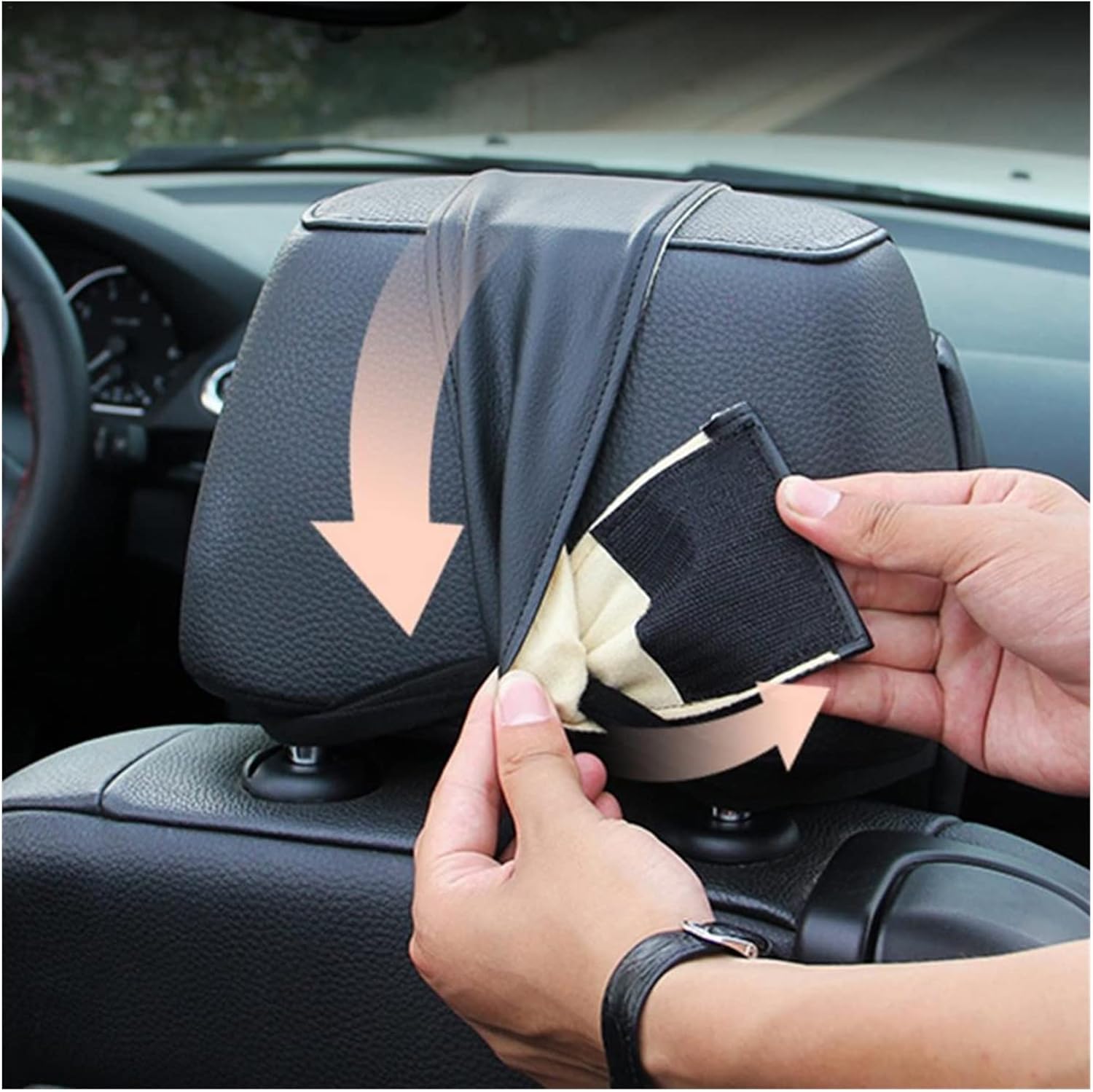 COUSSIN DE TÊTE ERGONOMIQUE POUR SIÈGE DE VOITURE