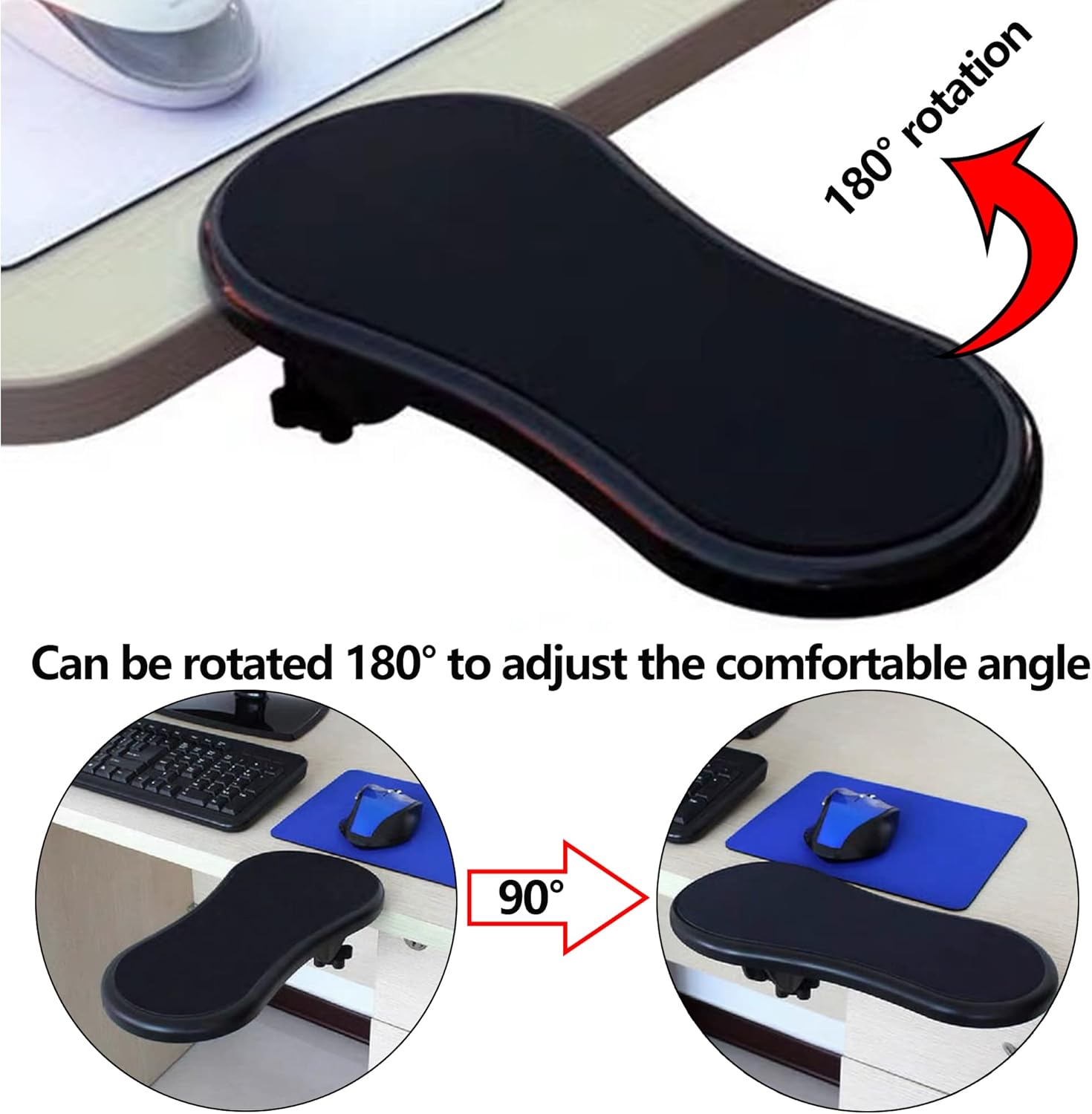 Repose-bras Ergonomique à Clipser – Confort & Productivité au Bureau