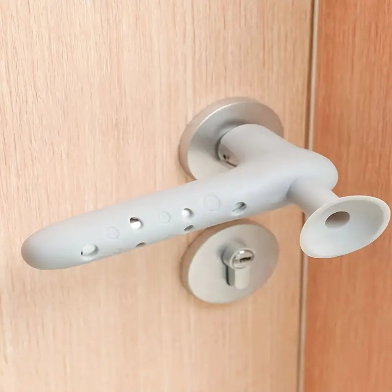 4 Pièces Protecteurs de Poignée de Porte en Silicone