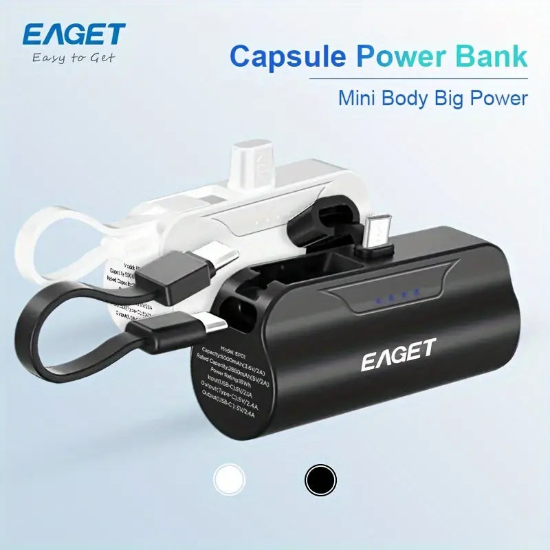 Capsule Power Bank par EAGET