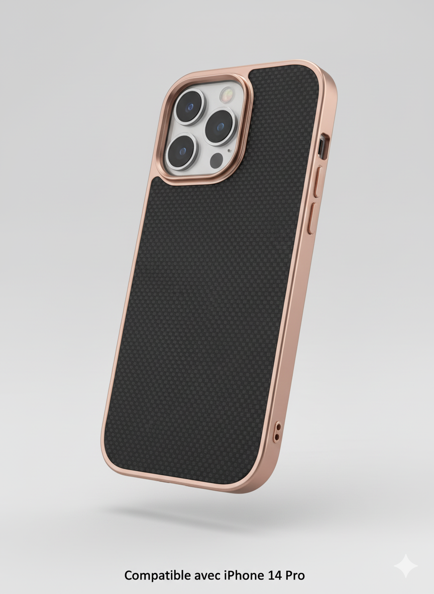 Coque Carbone "Élégance Suprême"