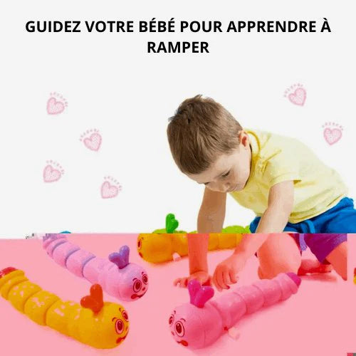 LOT DE 3 PIECES CHENILLE PIVOTANTE POUR ENFANT