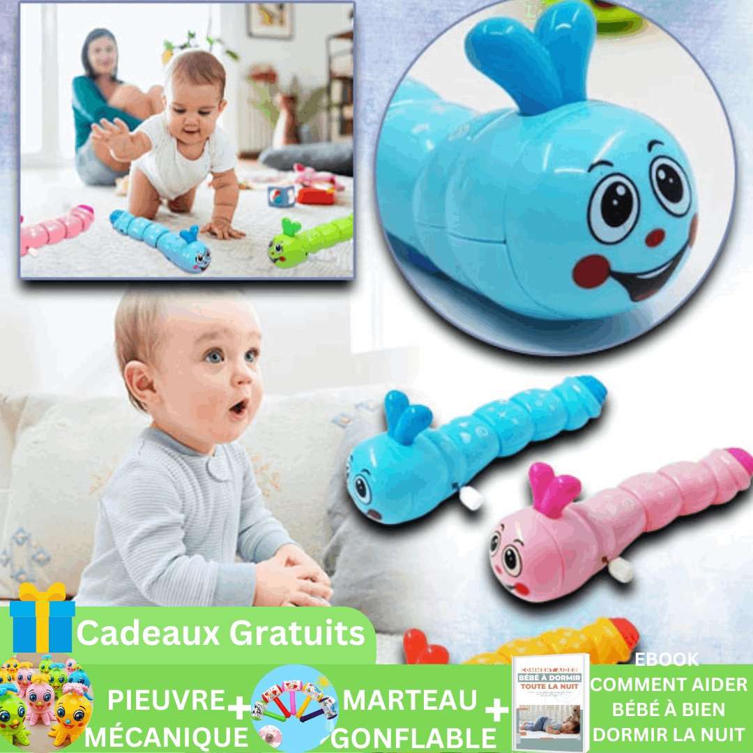 LOT DE 3 PIECES CHENILLE PIVOTANTE POUR ENFANT