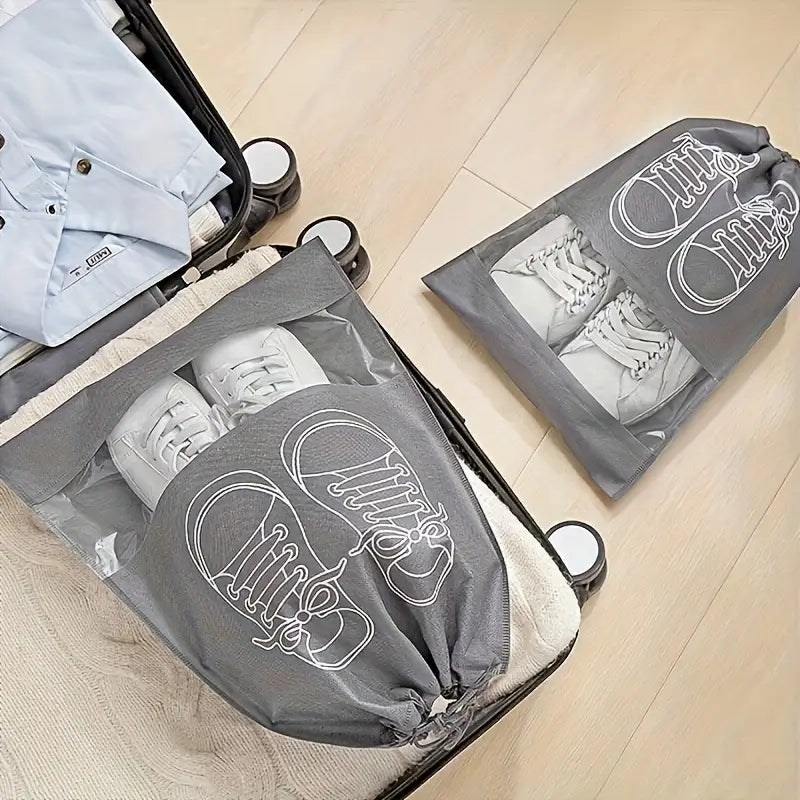 10Pièces Sacs de Rangement pour Chaussures Légers et Imperméables