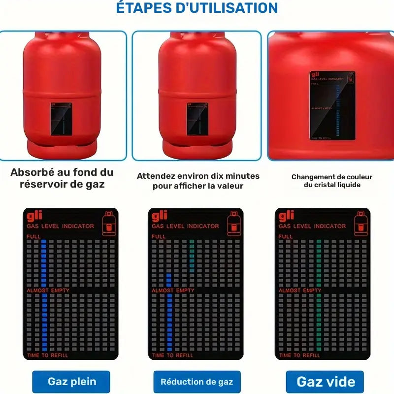 Indicateur de niveau de gaz magnétique