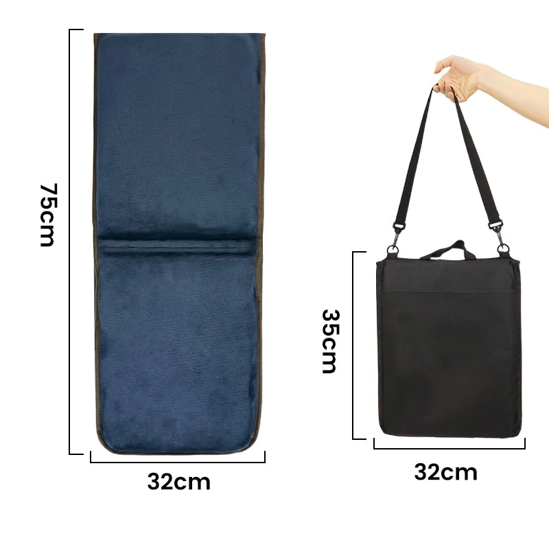 Tapis de Prière Ergonomique avec Dossier – Confort & Sérénité