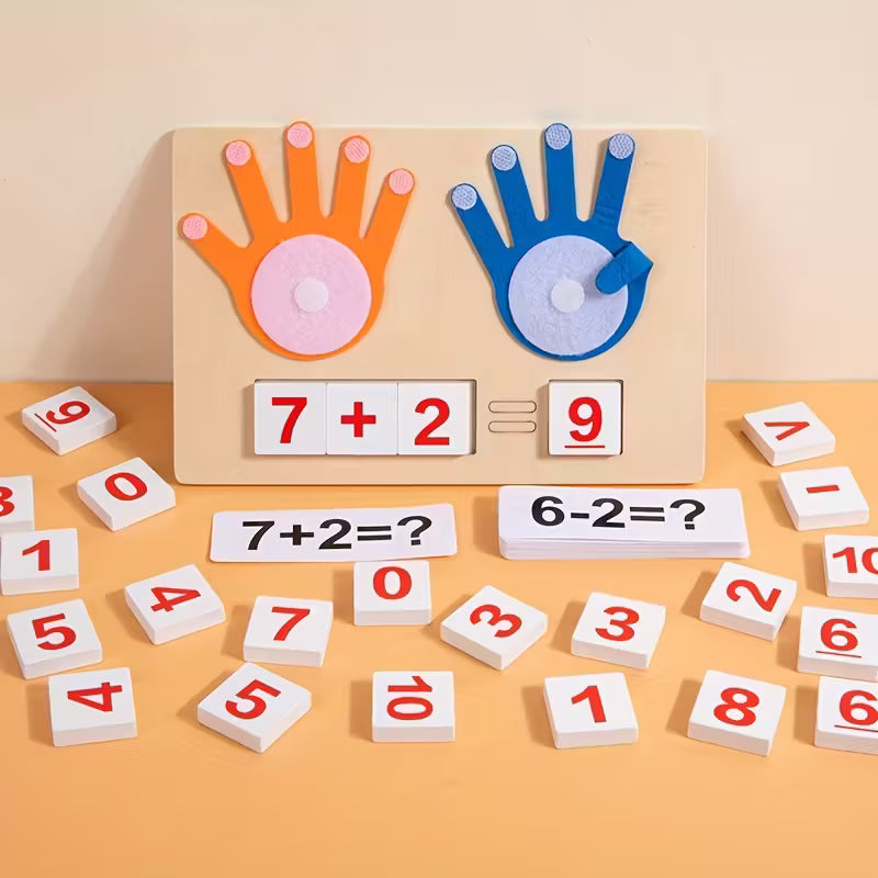 Jeu de calcul en bois pour enfants
