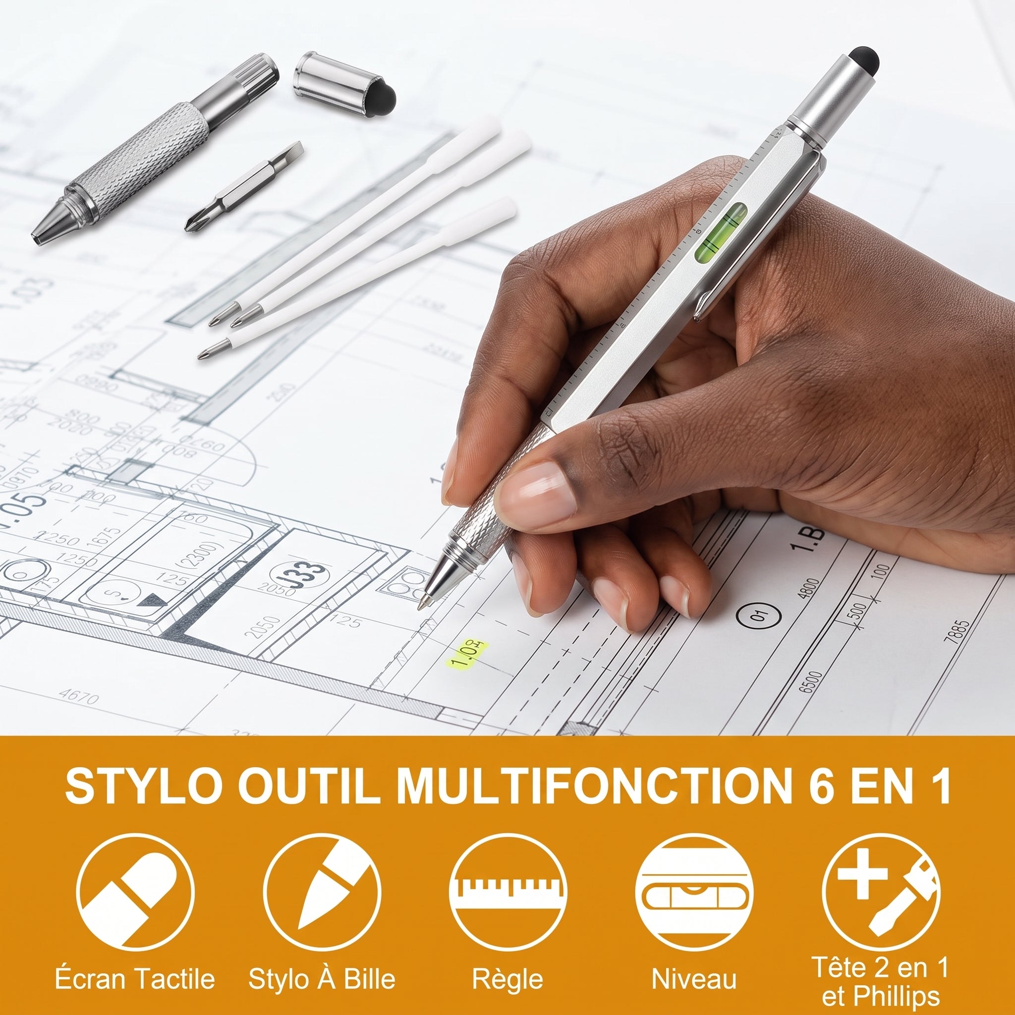PACK CRAYON INFINI 2 EN 1+ STYLO 6 EN 1