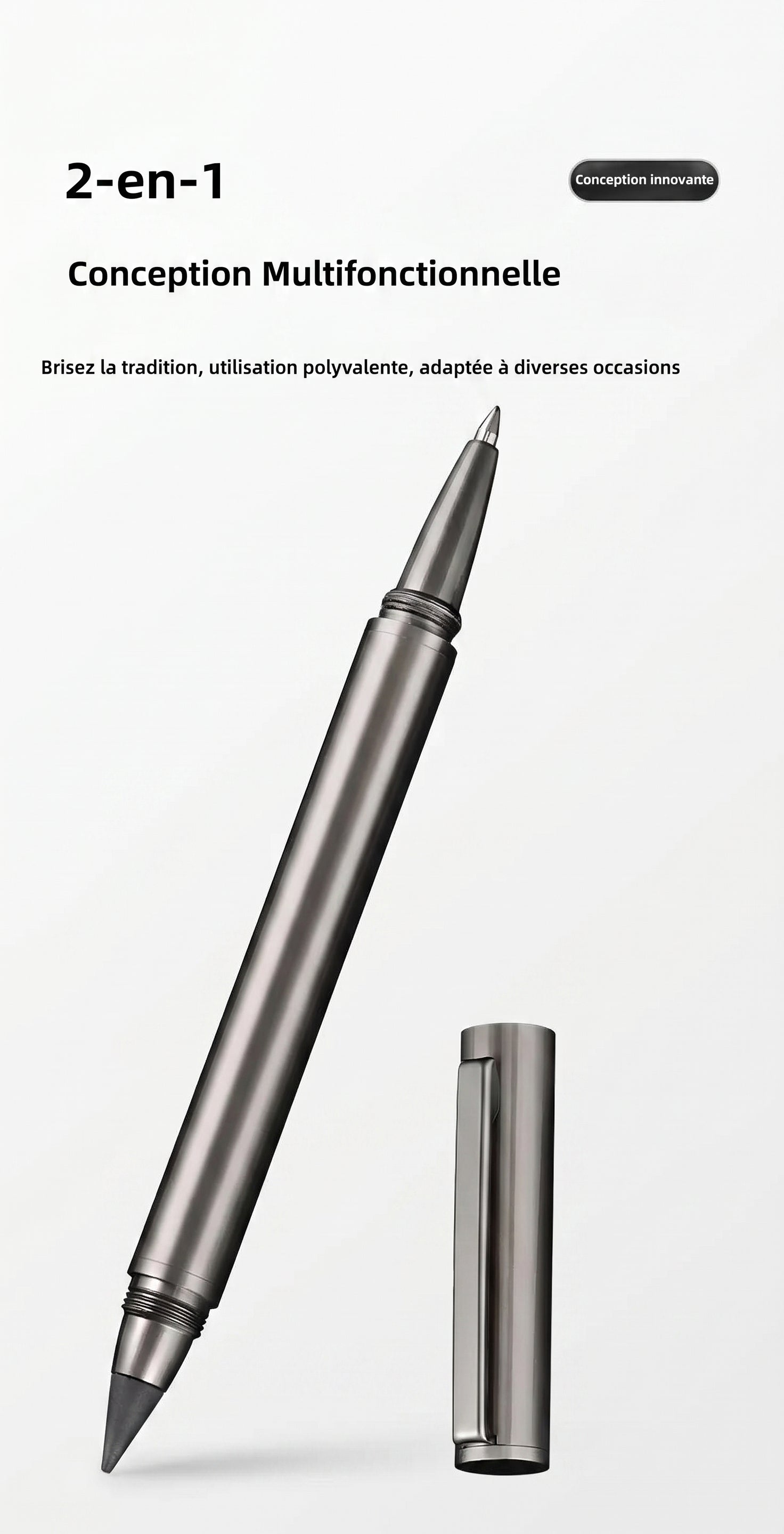 PACK CRAYON INFINI 2 EN 1+ STYLO 6 EN 1