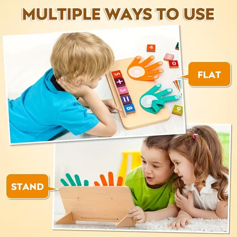 Jeu de calcul en bois pour enfants