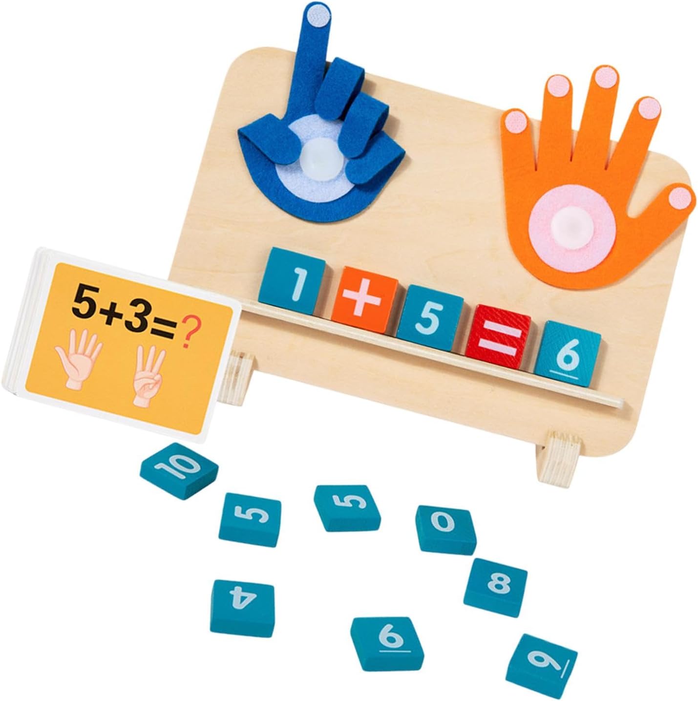 Jeu de calcul en bois pour enfants